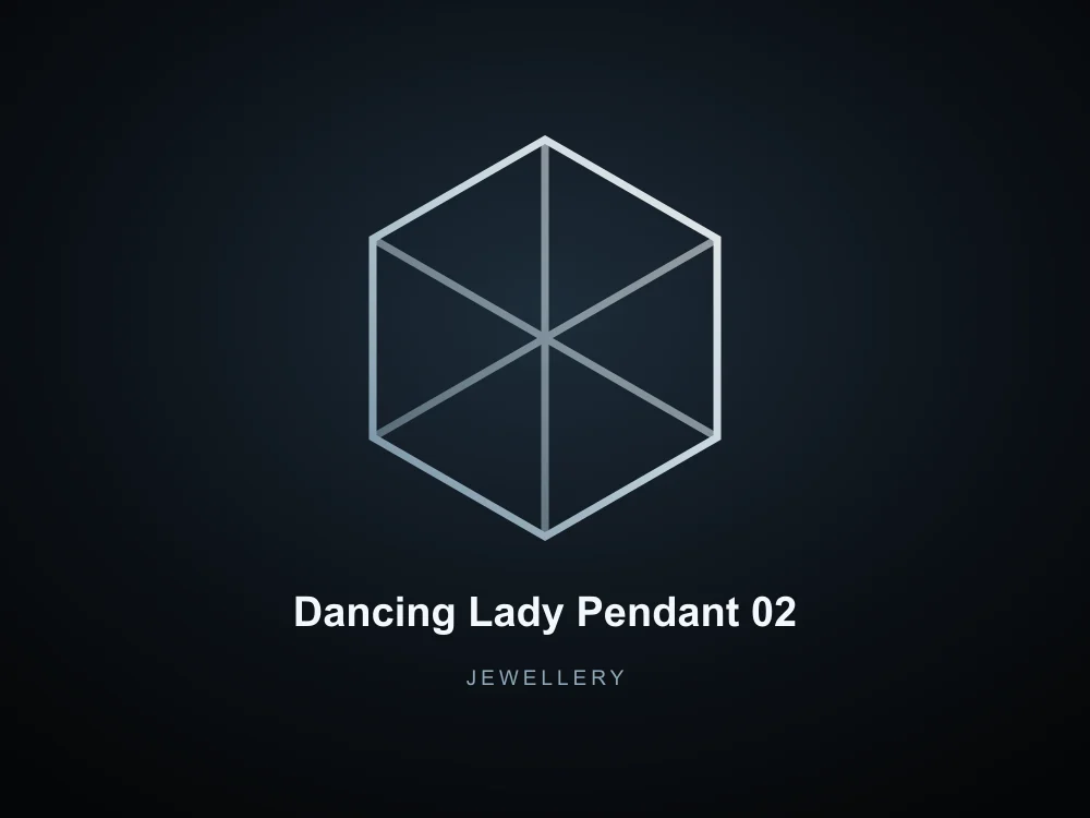 Dancing Lady Pendant 02
