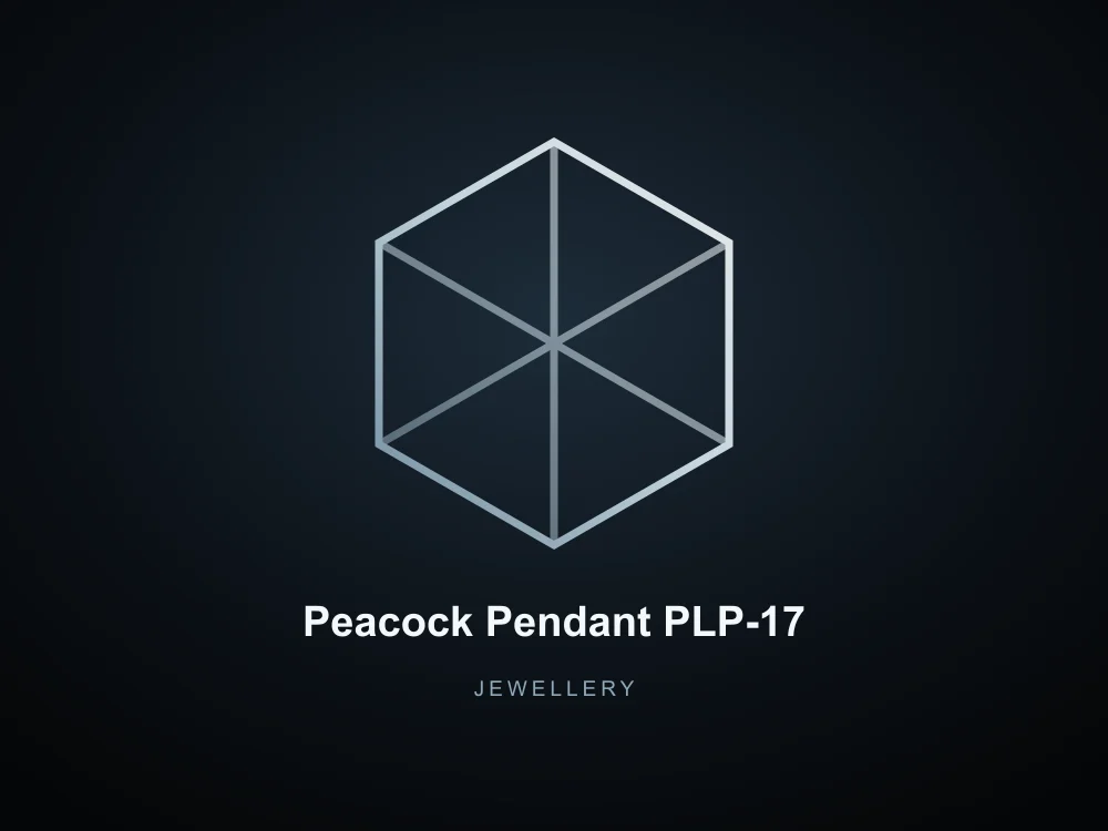 Peacock Pendant PLP-17
