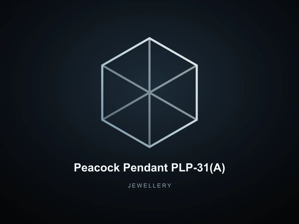 Peacock Pendant PLP-31(A)