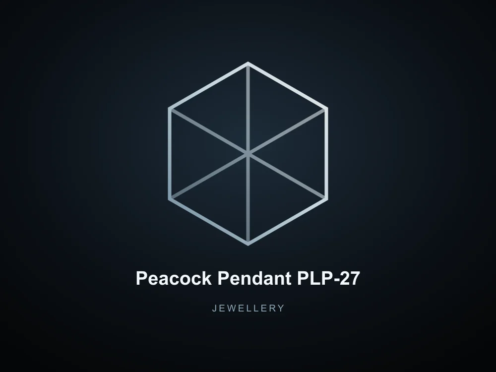 Peacock Pendant PLP-27