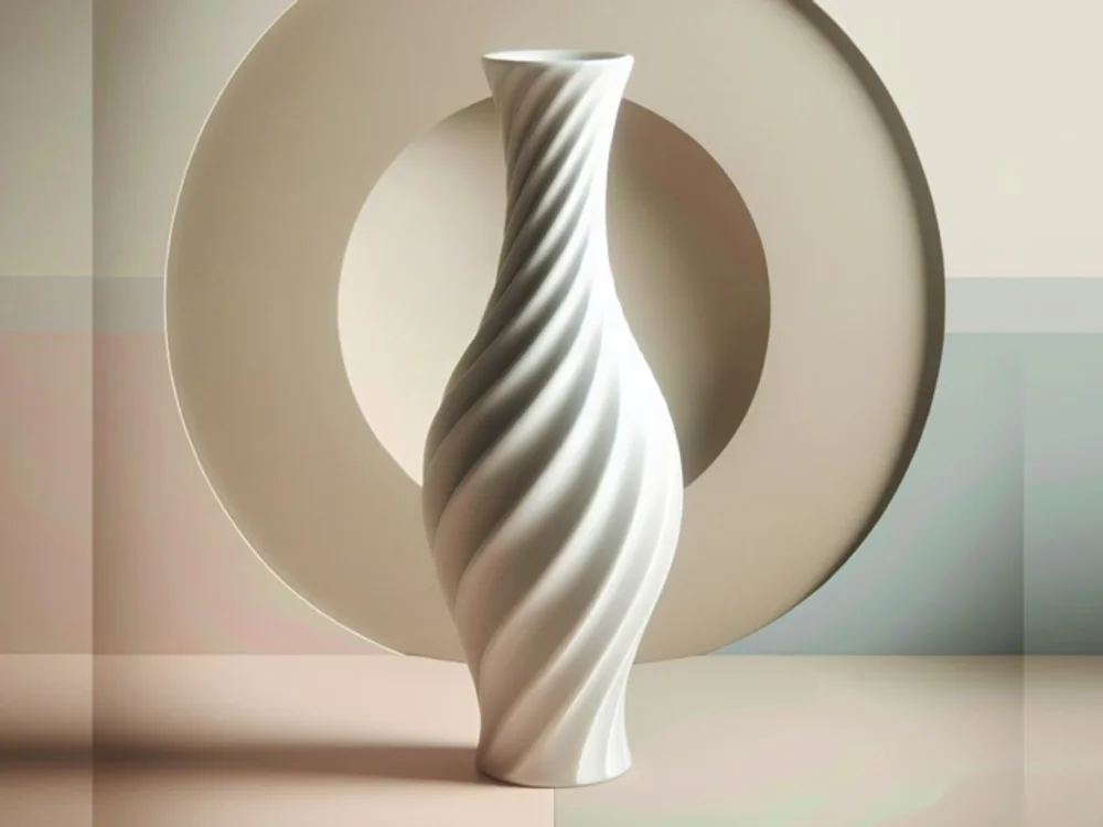 Spiralvase 25cm