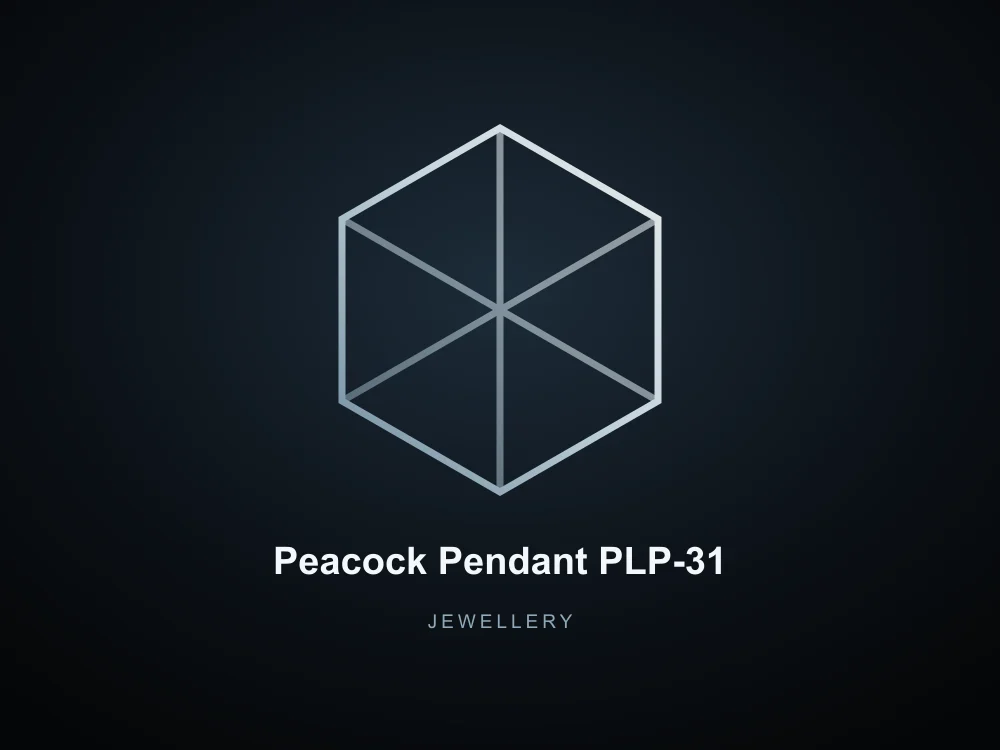 Peacock Pendant PLP-31
